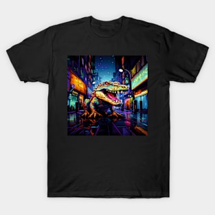 Futuristic Alligator T-Shirt